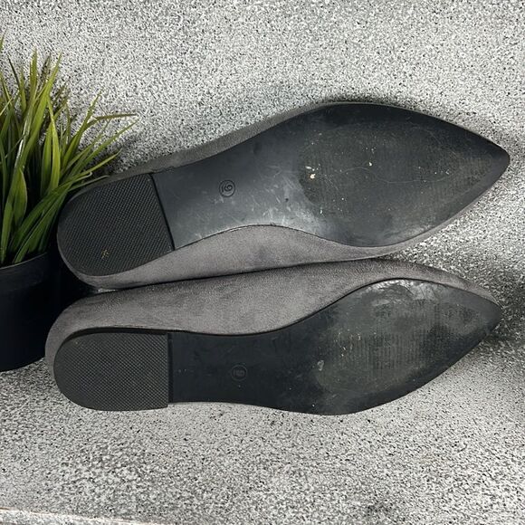 Journee Collection Womens Kinley Pointed Toe Loafers Shoes Size 9 - Picture 6 of 8